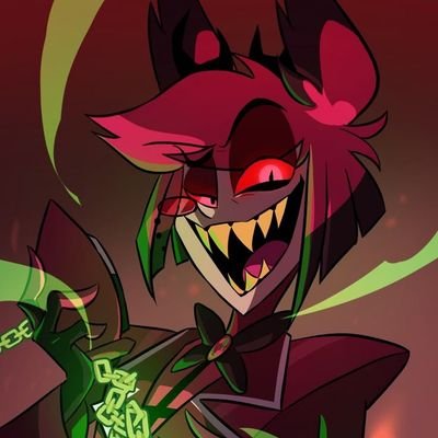 Hazbin2006's profile picture. The Radio Demon himself, broadcasting until Trump's downfall. (And likely afterwards). 

Btw Bluesky for my Hazbin peeps is pinned.