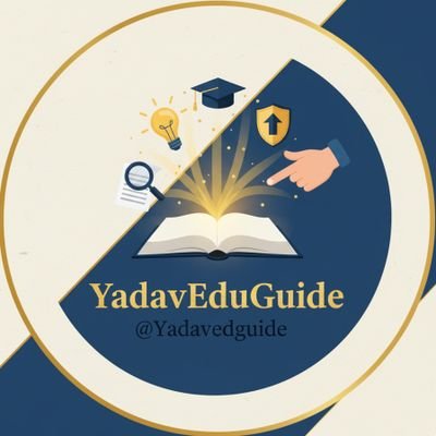 YadaveduGuide's profile picture. |||| Harsh Edu verse ||| study spark_IN ||||||
     The Learner Hub |||||||  Quiz ||| Notes ||||
📚