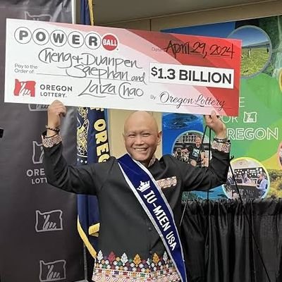 cheng_saep70708's profile picture. I’m Mr Cheng Charlie Saephan, the Oregon man with Cancer who won the mega winner of $1.3 Billion in Mega Lottery Jackpot on the 29th of April 2024.
