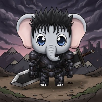 Charmingelephan's profile picture. Charming Elephants🐘 1/1 hand drawing