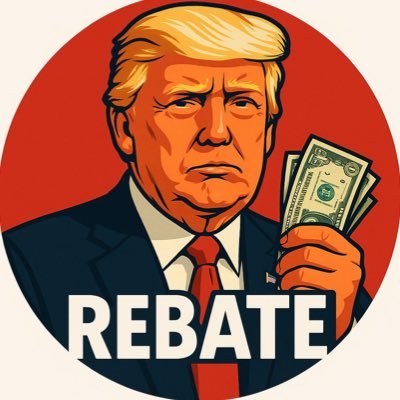 REBATE_TARIFF's profile picture. $REBATE IS HERE! While the big institutions shuffle trillions and crash the market, they’re accidentally handing the working man a once-in-a-lifetime sale.
