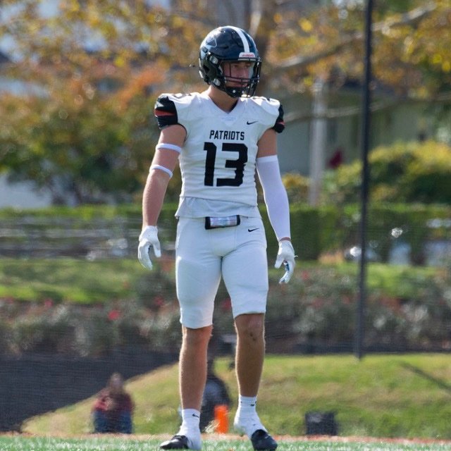 ChrisWeberjr's profile picture. 6’2 205- TE/OLB/LS/ATH- Germantown Academy #13. Lacrosse- O Mid #5, #95 Cell- 267-271-8111 |CO 2027|