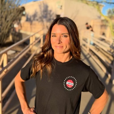 DanicaPatrickk4's profile picture. Keeping busy post racing career. @somniumwine, Danica Rosé, Pretty Intense Podcast, broadcasting, puppies.