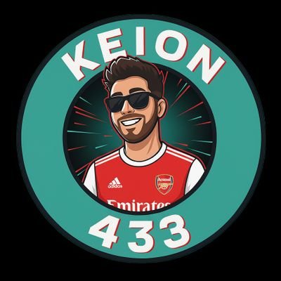 Keion433's profile picture. ⚽️ 🔥
Die hard fan of Arsenal ❤️ and Football lover⚽🥰