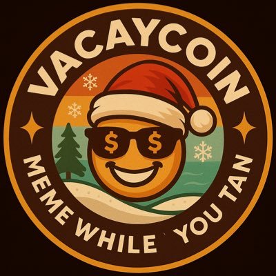 RealVacayCoin's profile picture. Memecoin for people done working. Phones down. Vacation for real.🏖️