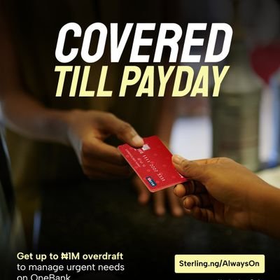 ChatSterling_'s profile picture. Africa's most Agile company. Nigeria's most DISRUPTIVE Bank. For inquiries or support, reach us on 08100430872 Or via one bank live chat.