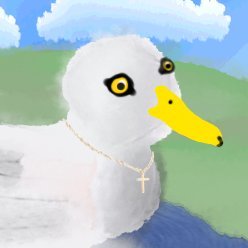 newartprogram's profile picture. downy ducks now minting