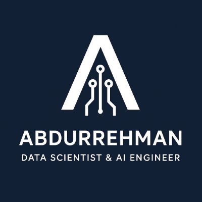 abdurrehma680's profile picture. Data Scientist & AI/ML Engineer | Freelancer for businesses & agencies | Fine-tuning models & building AI apps | YouTube: RehmanCodeStack