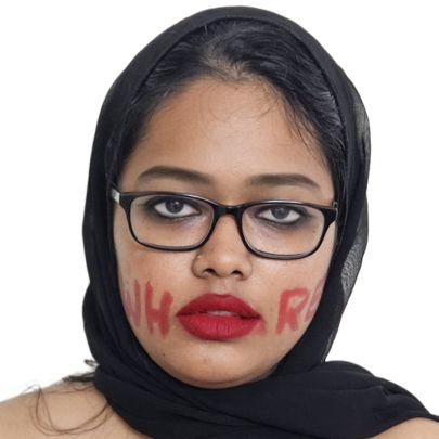 hijabLubnaf's profile picture. Corrupt Hoejabi Muslimah , Alhamdulillah 5 Times Namazi 🧕 🙏Believe in Hstud Suprmecy 🕉️🚩
https://t.co/S22J38G5eS