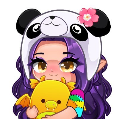 ScarlettSkellee's profile picture. ✨Vtuber✨Content Creator✨Pumpkin Queen of Skellee Town✨🖤🩶🤍💜✨Obsessed With All Things 🟣🐼🎃🦋🌸📚 Business Email - scarlettskellee@gmail.com