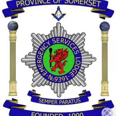 9391ESLodge's profile picture. The Emergency Services Lodge, Taunton, Somerset, UK with all members ‘associated’ with our Blue Light Services Statutory & Voluntary - tweets - IPM Andy Newland