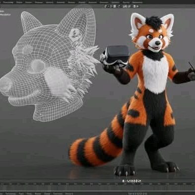 vrchat01's profile picture. Hello, 

I make custom vrchat avatar for 3D furry nsfw sfw vtuber animal ,I can model texture,rig and animate different characters unique 
discord: alimimumeen
