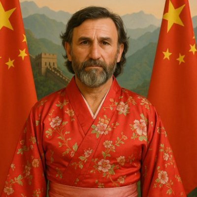 CesarVegaPCCH's profile picture. Ingeniero Agrónomo
Fui diputado nacional
Líder del PERI
Difusor de las ideas del Modelo Chino
Ecologista con características chinas