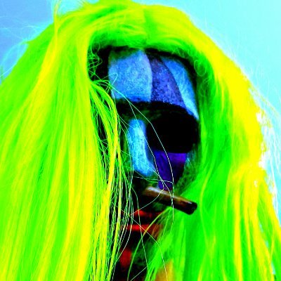 BATKLOWN's profile picture. Masked Guitar Player Human Oddity - Music Composer  - Official Batklown ©-Twitter X , #metal  #HeavyMetal #Blues #Classical #Flamenco #music #indieartist #life