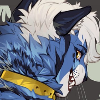 BluRockCandy's profile picture. Fluffy Tiger 💙 | Love lifting 🏋️ and spin 🚴 | Here posting art 🖼️ | he/him