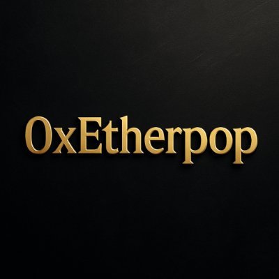0xEtherpop's profile picture. 🔧 crypto builder 🛡️ zk privacy ∴ 🧩  Content/ Meme Creator DeFi hunter