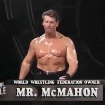 GrumpyDegener8's profile picture. Not (alleged) sexual predator Vincent Kennedy McMahon on steroids in the 1999 Royal Rumble.