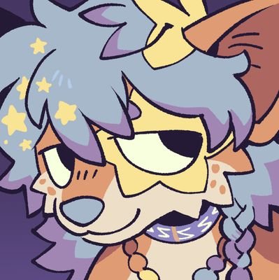 yawndogs's profile picture. ✰ jet/wolf 🐺 | he/him/it trans fur | 22 | 🏳️‍⚧️ 🇵🇱 ♊ | pfp @eelgobbler ✰