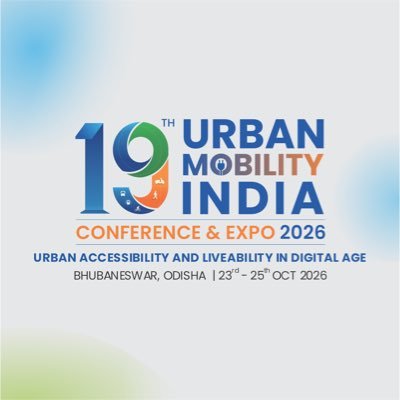 UMIConfExpo's profile picture. 19th Urban Mobility India Conference cum Exhibition 2026 to be held from 23rd to 25th October, 2026.