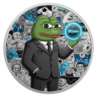 OfficialPepe2x's profile picture. The evolution of the legendary frog 🐸
Smart, funny & powered by the internet 💻⚡
Built for the $PEPE² community — not just a meme, a movement.
💚 #FrogArmy |
