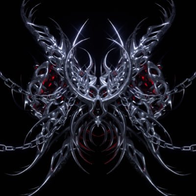 amanox_08's profile picture. 天乃と申します。ダークでキラキラしたいかつい物体を作ってます👽⛓️ 気軽にフォローしていただけると嬉しいです。