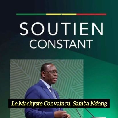 sambandong5's profile picture. la convergence des jeunes cadres républicains/Apr : la cojecar 
Macky Sall 💯💯💯