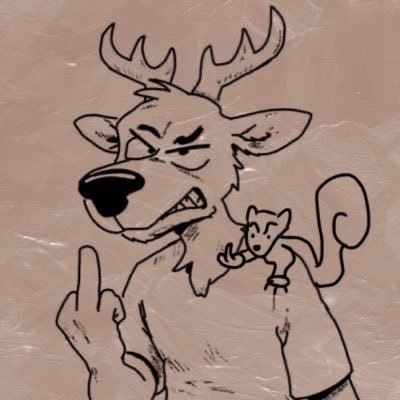 A_Deer2112's profile picture. 🦌Good-timer, (crook? quite possibly), manic self-publicist, terribly bad at personal relationships, often thought to be completely out to lunch 🦌