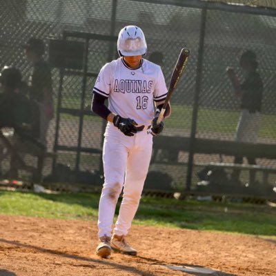 JoeyLyonsJr's profile picture. 15u utility player 2028 5’9 ,160 pounds @aquinasbaseball @Prime @NNSport77