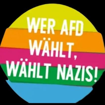 ichxxxich's profile picture. 🏳️‍🌈 #NoNazis #noafd #NoWeidel 
#NaziHoecke,#NoMarkusKrall,laut gegen die AfD. 
Podcast Aufklärung  https://t.co/ZWywYdw59w
