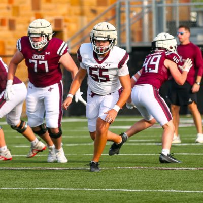 ZacharyMcKenz's profile picture. Jenks high school | C/O 2027 | OL/DL | 6’3 260LBS | Email zacharymckenzie220@gmail.com | Phone 918-671-5314