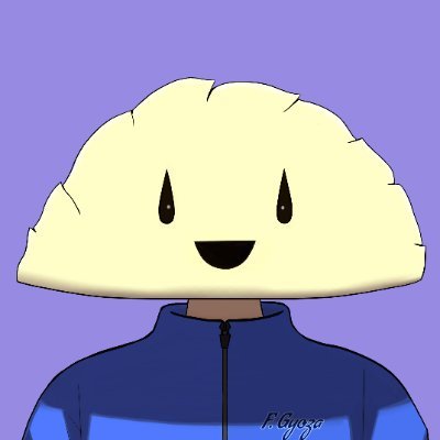 Fukunushi_v's profile picture. 新人VTuber、【覆主ギョウザ】と申します！餃子の妖精ではなく、餃子の皮を被った人間！！/配信 #ギョウザの配信 /FA #ギョウザート /サムネ #ギョウザの具/ 呼びタメ大歓迎なので 仲良くしてくださると幸いです☺️無言フォロー失礼しますm(._.)m⚠️AI学習禁止⚠️