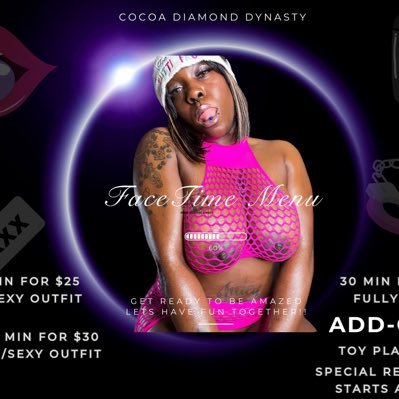 ExperienceCocoa's profile picture. Heaven and Hell wrapped in 🍫. Fit Model. Dancer. Country girl from the D. INSTAGRAM:: diamondchanelfit_    TICTOK:: cocoadiamond555  BANNED FROM SNAPCHAT & FB