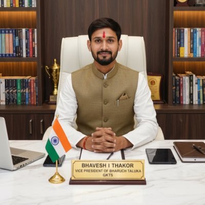 BhaveshTha71130's profile picture. Vice President of Gujarat kshtriya Thakor Sena Bharuch. BJP🪷. VHP
