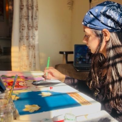 SimranArtStudio's profile picture. Hakuna Matata 🦁