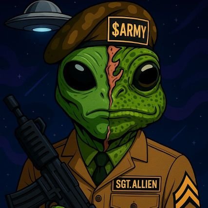 Alienxchange's profile picture. Everything Crypto | Raider | MOD✨ $ARMY🪖🐸