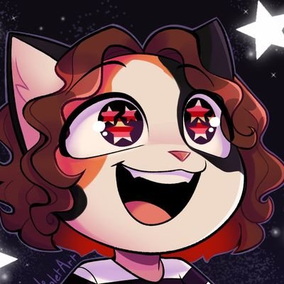 CatWitchLucie's profile picture. I'm what we call a Luz/Marcy kinnie
I post about shows, games, random stuff & gays 🏳️‍🌈🏳️‍⚧🇵🇸 💖 chaotic cute 💥 @Ymerdrys_Boscha 💘 pp by @LittleVioletArt