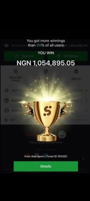 MyJohnsure619's profile picture. Payment after wining is available hear for the first time if you can stake 20k upward Dm🥳🎊