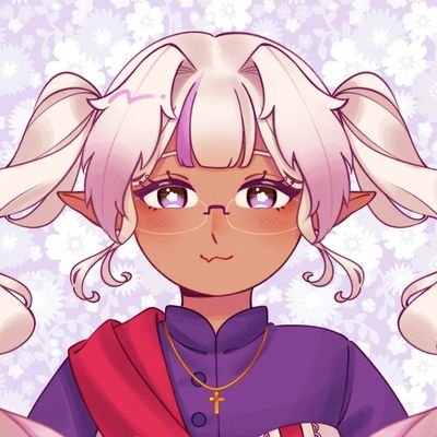 JuniPurwoodVT's profile picture. EN Vtuber 🇻🇦✝️ || @vangeligroup's Antique Shopkeep ❤️|| @IRIAM_US FS || Super Seiso! || 🎨 @soir_26 ||⚙️ @homunculuscupid || PFP: @dehubbleton