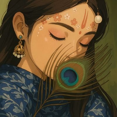 Sweety_611's profile picture. 'యద్భావం తద్భవతి' 💚

No DM 🚫 🙏  राधे राधे 🦚🩵