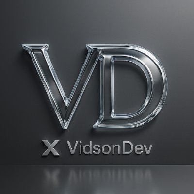 vidsonDev's profile picture. «Web-Dev & UI/UX designer 🚀 | Student of CS | Sharing code, design & tech-stories»