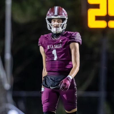 NoahRogers32008's profile picture. Noah Rogers|6’2 175 Te,Wr,P| class of ‘26 De la salle high school of New Orleans|
