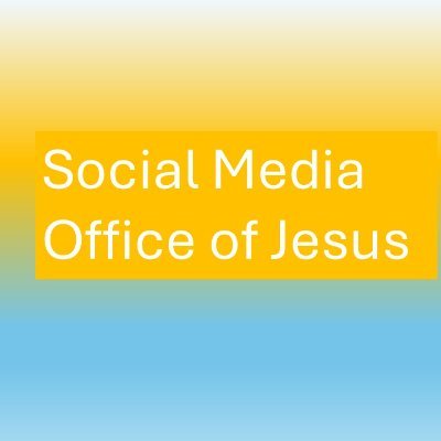 SMOfficeofJesus's profile picture. Sharing Social Media information leading Souls to Jesus.