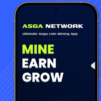 ASGA_NETWORK's profile picture. Start mining Asga tokens today.
 here : https://t.co/6BGnv51Kxm
Expand your network and unlock real value

🎁CODE:👉 pZKQLyOa