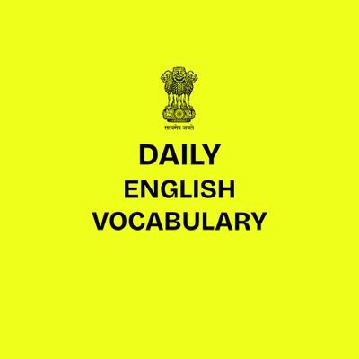 dailyhinduvocab's profile picture. Daily vocab lessons and insightful editorial analysis from India's renowned The Hindu newspaper. Expand your vocabulary Knowledge.