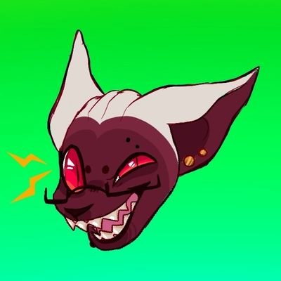 MorteMurcielago's profile picture. ⚠️16+ recommended/ they/them/ 23/ stupid idiot/ new to voice acting gg