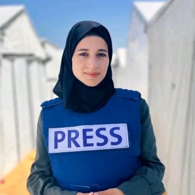 ola_abu_moamer0's profile picture. Journalist

مراسلة قناة الجزيرة مباشر

TV Correspondent @aljazeeramubasher

Media trainer

Palestine- Gaza

The other account @ola.abumoamer