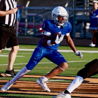 KD1RB's profile picture. C/O ’30 | RB/ATH | 13YO | 5’6” 145lbs | 4.0 GPA 📍 Rains Football | 📬 Hudl ➡️ https://t.co/LOjmoDF3Z6