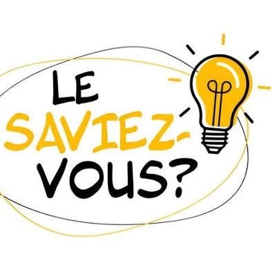 InfoCultureFR's profile picture. 🚨Culture générale le saviez vous?                    Compte officiel🚨