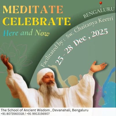 keertiswami's profile picture. Founding Editor: Rajneesh Foundation Newsletter, 1974. Pune
.
Current Editor: Osho World
Meditation facilitator and author.