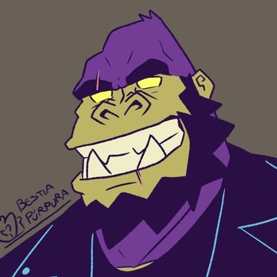 BestiaPurpura's profile picture. Suggestive Art, 30yo, ESP/ENG, Mexican, Gorilla Fur. I like handsome men, apes, monsters, and furries, I draw original characters. NSFW: @HornyBeastman